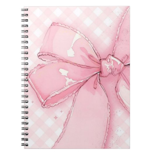 mopshond roze lint notebook notitieboek (Voorkant)