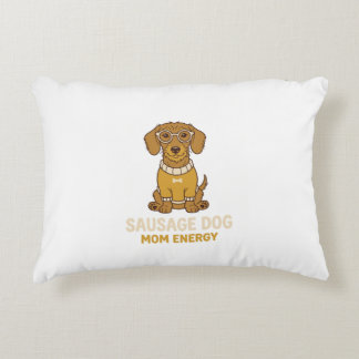 Mopshond Sausage Dog Moeder Energie Koffiemok Accent Kussen