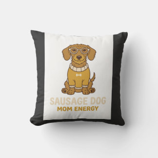 Mopshond Sausage Dog Moeder Energie Koffiemok Kussen