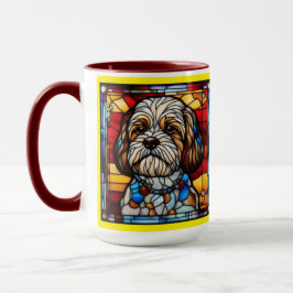 Mopshond Shih Tzu Drinkbeker Mok