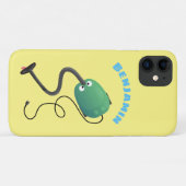 Mopshond stofzuiger cartoon humor Case-Mate iPhone case (Achterkant (horizontaal))