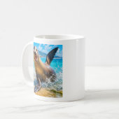 Mopshond Zeleeuw Koffiemok (Voorkant links)