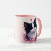 Mopshondengezicht Mok - Cadeau voor Kattenliefhebb (Voorkant rechts)