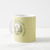 Mopshondje Alpaca Koffiemok (Voorkant links)