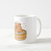 Mopshondje Capybara Sakura Onsen Kersenbloesem Mok (Voorkant rechts)