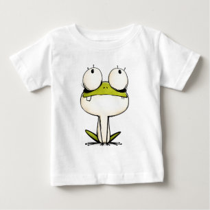 Mopshondje met één tand baby shirt Cartoon Kikker