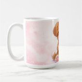 Mopshondje met teddybeer mok (Links)