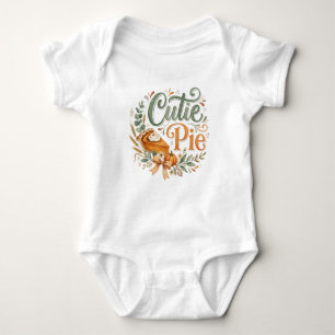 Mopshondje Pompoentaart Baby  Romper