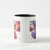 Mopshondje popcorn koffiemok mok (Midden)