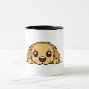 Mopshondliefhebber Mok Aanpasbare Puppy Koffieko