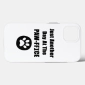 Mopshondpootwoordspeling, gewoon weer een dag op h Case-Mate iPhone case (Achterkant (horizontaal))