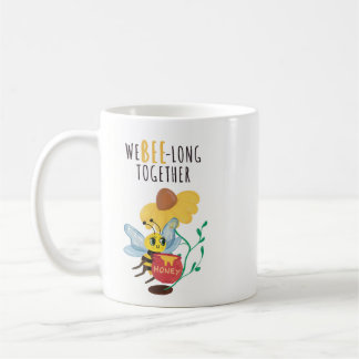 Mopshoning Beker - "We horen bij elkaar" "Koffie" Koffiemok