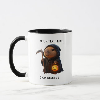 Mopshoof Grim Reaper Capybara Halloween Douanekop Mok