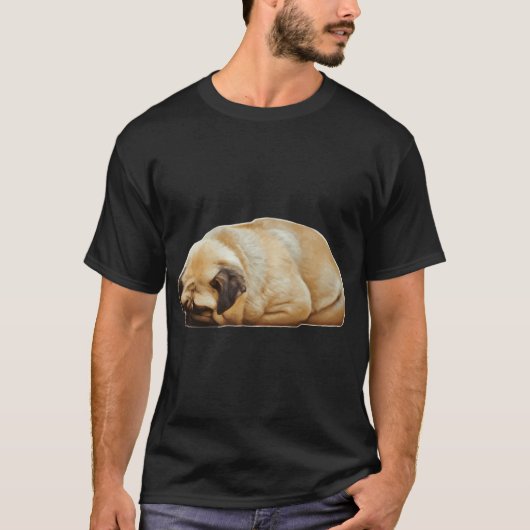 MOPSHOOFD T-SHIRT (Voorkant)