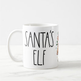 Mopshoofdas Kerst Elf Kerstmoker Koffiemok