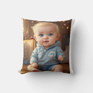Mopshoofdkussen met logo – Aardige kinderkamer & k Kussen
