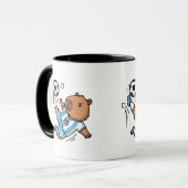 Mopshoofdvoetbalbeker Mok (Voorkant links)