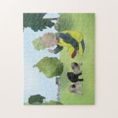 Mopspuzzel Legpuzzel (Verticaal)