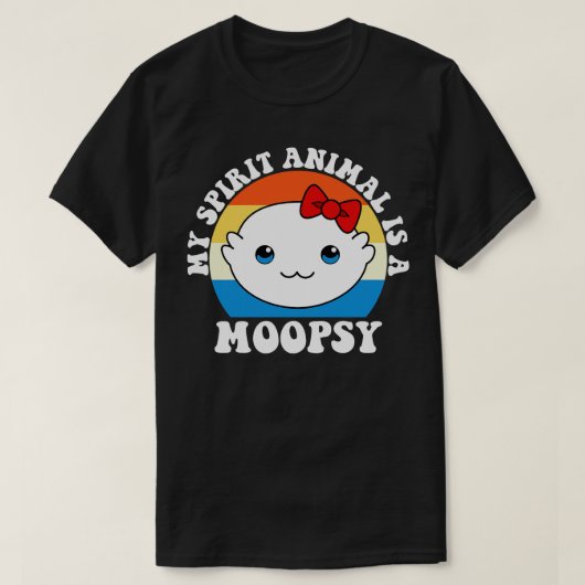 Mopsy is mijn geestdier t-shirt (Design voorkant)