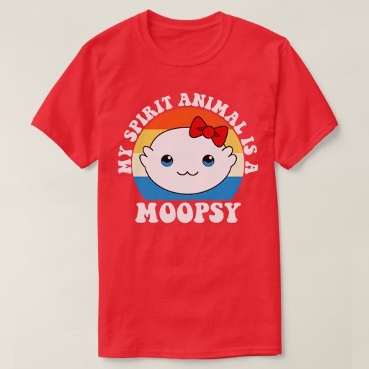 Mopsy is mijn geestdier t-shirt (Design voorkant)