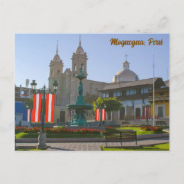 Moquegua, Perú, Plaza de Armas Briefkaart