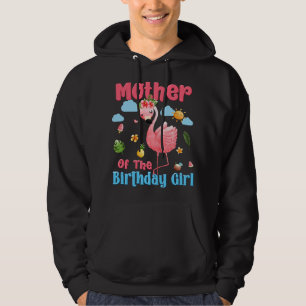 Mor van 2birthday meisjes tropische flamingo famil hoodie