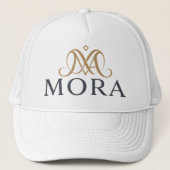MORA Essential Cap (White) Trucker Pet (Voorkant)