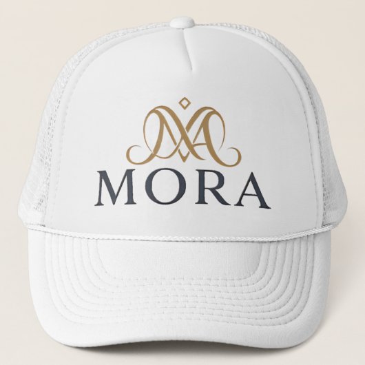 MORA Essential Cap (White) Trucker Pet (Voorkant)