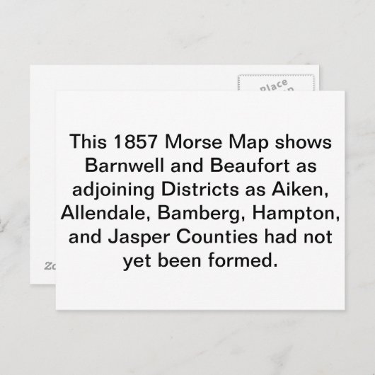 moraal briefkaart (Voorkant / Achterkant)