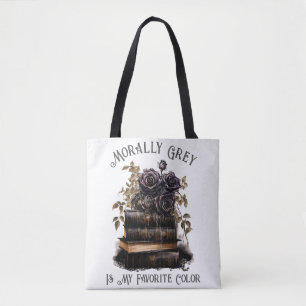 Moraal Grijs Is Mijn Favoriete Kleur, Boek Liefheb Tote Bag