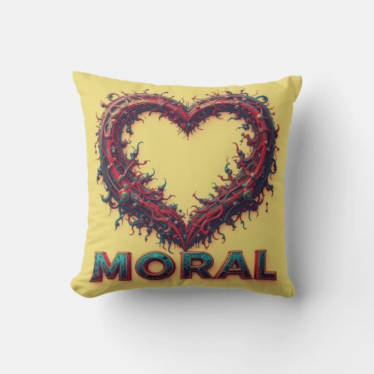 moraal kussen (Voorkant)