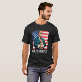 Moraal van een bondgenoot kat t-shirt (Voorkant volledig)
