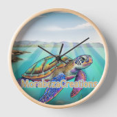 Morabeza turtle clock (Voorkant)