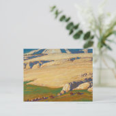 Moraine en weide, Sierra Nevada, Californië Briefkaart (Staand voorkant)