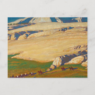 Moraine en weide, Sierra Nevada, Californië Briefkaart
