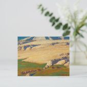 Moraine en weide, Sierra Nevada, Californië Briefkaart (Staand voorkant)