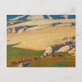 Moraine en weide, Sierra Nevada, Californië Briefkaart (Voorkant)