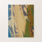 Moraine en weide, Sierra Nevada, Californië Legpuzzel (Verticaal)