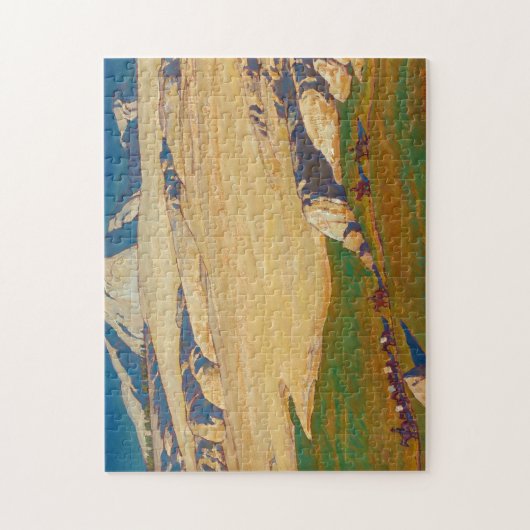 Moraine en weide, Sierra Nevada, Californië Legpuzzel (Verticaal)