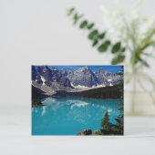 Moraine Lake, Alberta, Canada Briefkaart (Staand voorkant)