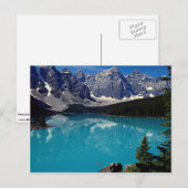 Moraine Lake, Alberta, Canada Briefkaart (Voorkant / Achterkant)