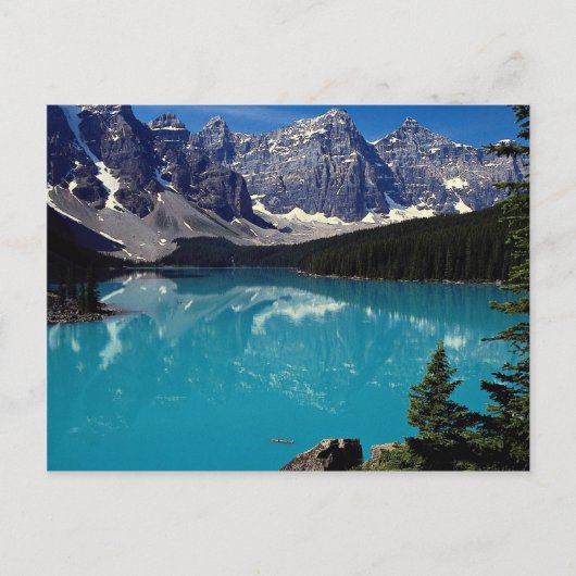 Moraine Lake, Alberta, Canada Briefkaart (Voorkant)