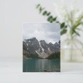 Moraine Lake Alberta Canada Briefkaart (Staand voorkant)
