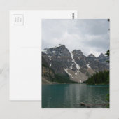 Moraine Lake Alberta Canada Briefkaart (Voorkant / Achterkant)