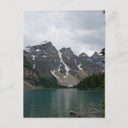 Moraine Lake Alberta Canada Briefkaart (Voorkant)