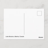 Moraine Lake, Alberta, Canada - Briefkaart (Achterkant)
