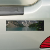Moraine Lake Alberta Canada Bumpersticker (Op auto)