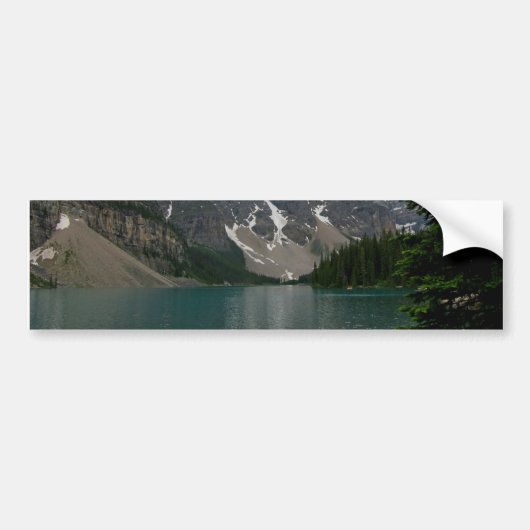 Moraine Lake Alberta Canada Bumpersticker (Voorkant)