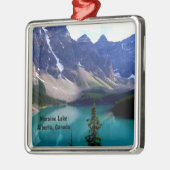 Moraine Lake Alberta Canada Metalen Ornament (Links)