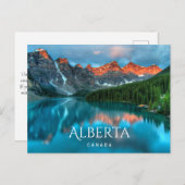 Moraine Lake Banff National Park Alberta Canada Briefkaart (Voorkant / Achterkant)